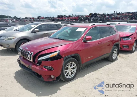 2015 Jeep Cherokee Latitude из США, поврежденный, VIN 1C4PJLCB9FW712183